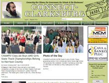 Tablet Screenshot of connect-clarksburg.com